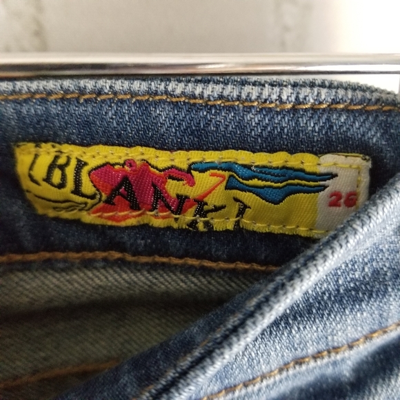 BLANK NYC | distressed denim skinny straight jeans - Picture 8 of 10